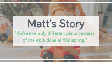 Matt's story - client counselling journey - Wellspring Therapy & Training